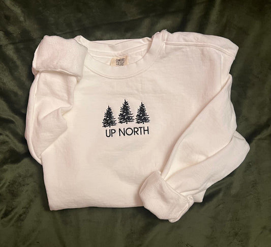 Up North Embroidery Sweatshirt